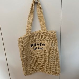 Straw Beach Bag